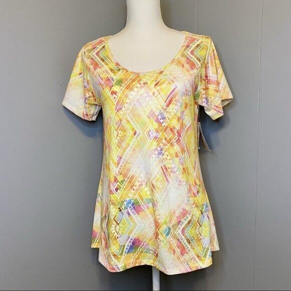 NWT Lularoe Perfect T Short Sleeve Pastel Colors Loose Relaxed A-Line T Shirt - Picture 1 of 9